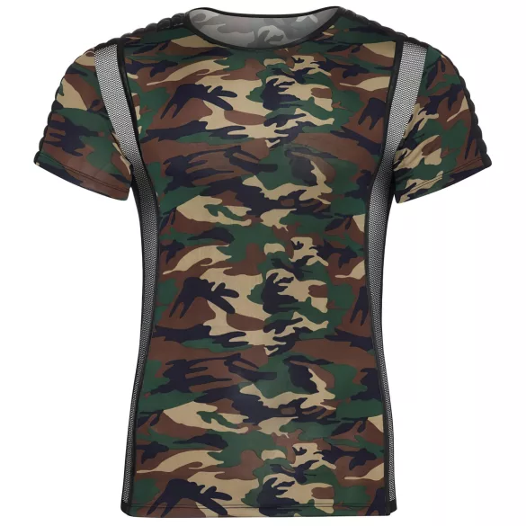 NEK - vyriški marškinėliai su kamufliažu (žalia-ruda) - 2XL