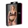 Cottelli Plus Size - nėriniuota liemenėlės rinkinys - juoda - XXL