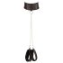 Cottelli Bondage - nėrinių blizgi apatinio trikotažo rinkinys (4 dalys) - XL