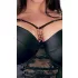 Cottelli Plus Size - nėriniuota liemenėlė su dirželiais (juoda) - 85E