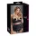 Cottelli Plus Size - atvira liemenėlė su dirželiais ir žiedais - juoda - 95E