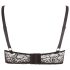 Cottelli Plus Size - dirželis su žiediniu liemenėliu (juoda) - 95E