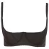 Cottelli Plus Size - pakeliančio tipo liemenėlė su lankeliais - juoda