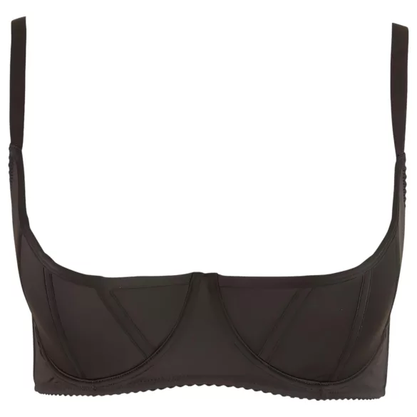 Cottelli Plus Size - pakeliančio tipo liemenėlė su lankeliais - juoda - 85E