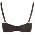 Cottelli Plus Size - pakeliantis liemenėlė (juoda) - 95F