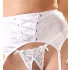 Cottelli - liemenėlės rinkinys su raišteliais, nėriniais - balta - 85C/L