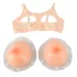 Cottelli - silikoninės push-up krūtys su liemenėle - 2x1000g