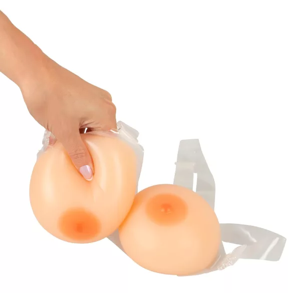 Cottelli - silikoniniai prisegami push-up krūtinės implantai (2x400g)
