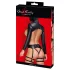 Bad Kitty - BDSM apatinio trikotažo rinkinys - juoda - M