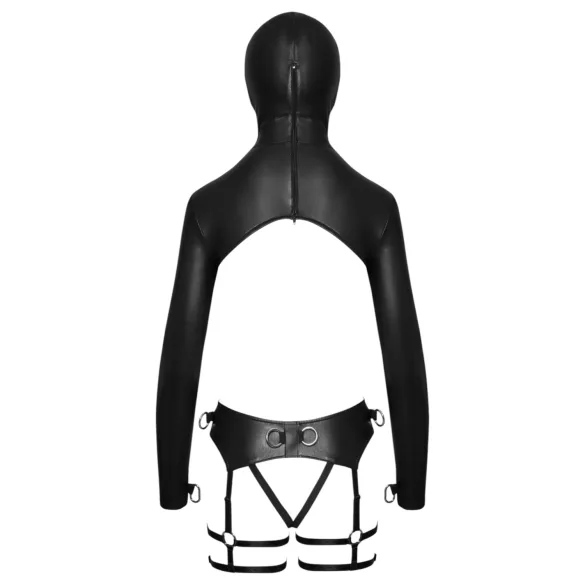Bad Kitty - BDSM apatinio trikotažo rinkinys - juoda - M