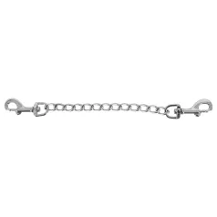 ZADO - dvigubas metalinis karabinas su grandine - 15 cm