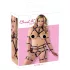 Bad Kitty - bondage kūno diržų liemenėlės komplektas (juoda) - L/XL