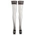 Cottelli - Satininės juodos kojinės - 3/M-L