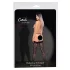 Cottelli Legwear - raštuotos kojinės su nėriniais - juodos, leopardinis raštas - 4
