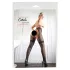 Cottelli - seksuali tinklinė kojinė su nėriniais - juoda