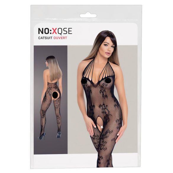 NO:XQSE - seksuali katės kostiumas - juoda (S-L)
