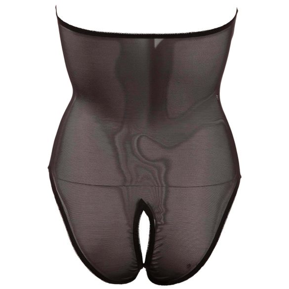 Abierta Fina - moteriškas bodis - blizgi nėriniuota - juoda - L