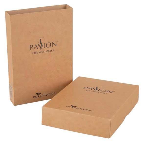 Passion Eco Zinnia - nėriniuotas bodis (juodas) - L/XL