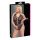 Cottelli Curves Plus Size - permatomas raštuotas bodis (juoda)