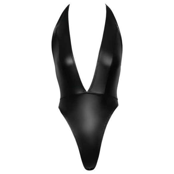 Cottelli Party - blizgus bodis su kaklo juostele - juodas - L