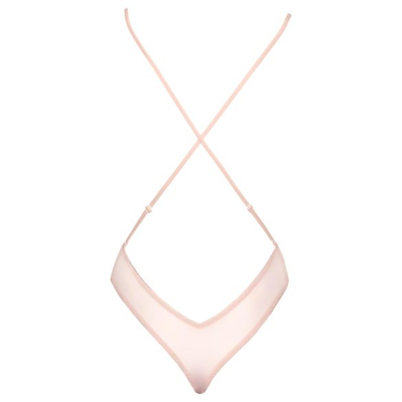 Kissable - moteriškas nėriniuotas bodis - rožinis