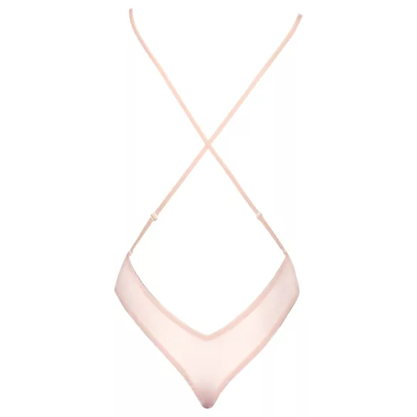 Kissable - moteriškas nėriniuotas bodis - rožinis - L/XL