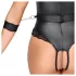Cottelli Bondage - atvira krūtinė bodis - juodas - M