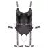 Cottelli - atvira bondage bodi su antrankiais - juoda - L