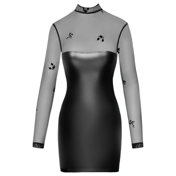 Noir - permatoma blizgi suknelė - juoda - M