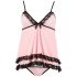 Cottelli - Saldus, viliojantis nėriniuotas - babydoll - XXL