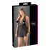 Cottelli Plus Size - naktinukai su nėriniais - juodi - platus modelis