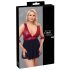 Cottelli Bondage Plius Dydis - babydoll (raudona) - 3XL