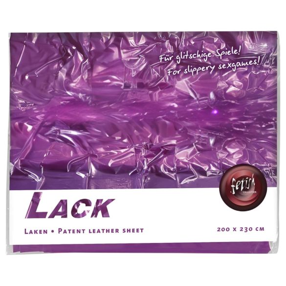 Lakas - vandeniui atspari paklodė - 200x220 cm - violetinė