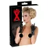 LATEX - trumpos unisex pirštinės - juodos - L