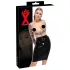 LATEX - lateksinė midi sijonas (juoda)