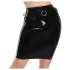 LATEX - lateksinė midi sijonas (juoda) - L