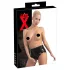 LATEX - moteriškos kelnaitės su prezervatyvu - juodos