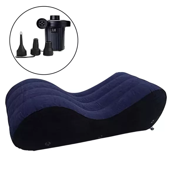 Magic Pillow - pripučiamas sekso suoliukas - didelis - mėlynas