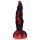 OgazR Hell Dong – grublėtas dildo – 20 cm (raudonas)