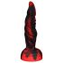 OgazR Hell Dong – grublėtas dildo – 20 cm (raudonas)