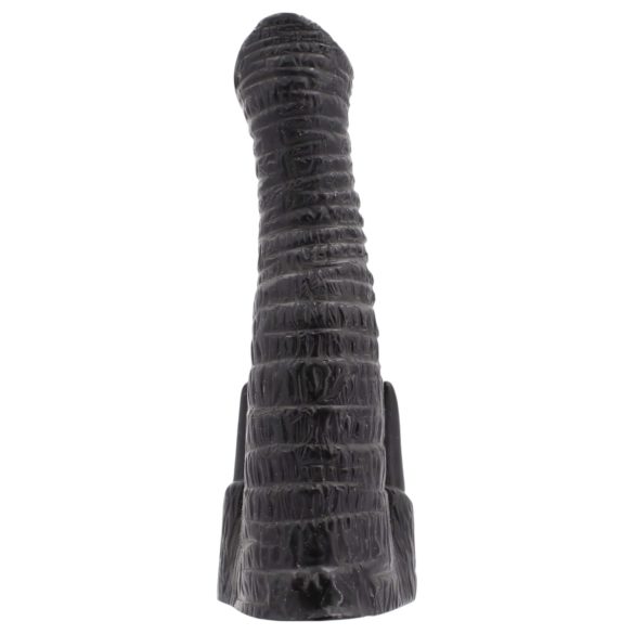 AnimHole Djumbo - dramblys dildo - 18cm (juoda)