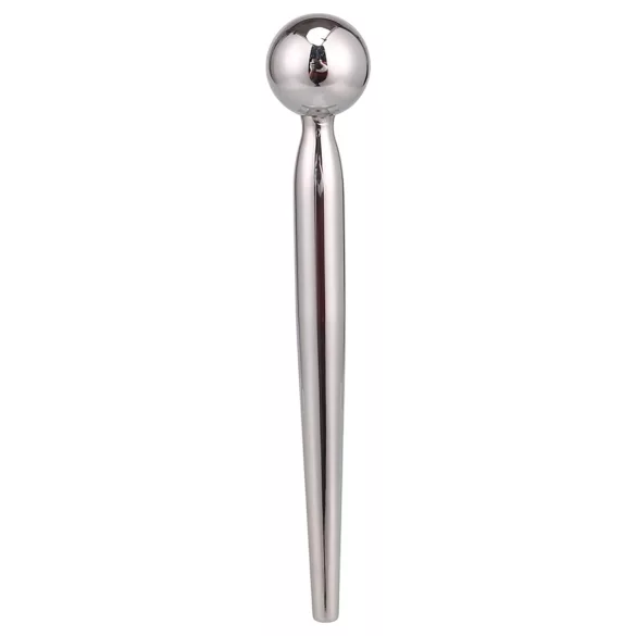 FukR - metalinis dilatorius su rutuliukais - 8 cm sidabrinis