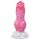 Animalornis buldogas – šuns dildo – 17 cm (rožinė)