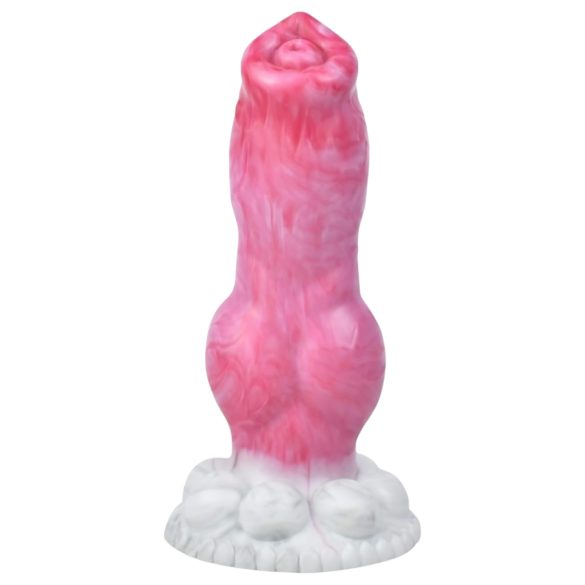 Animalornis buldogas – šuns dildo – 17 cm (rožinė)