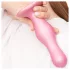 Strap-on-me Curvy S - banguotas dildo su siurbtuku (rožinis)
