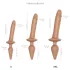Strap-on-me Switch Realistic S - 2-in-1 realistiškas silikoninis dildo (smėlio spalvos)