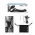 Strap-on-me - prisegamas oro bangų vibratorius - juodas S dydis