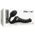 Strap-on-me - prisegamas oro bangų vibratorius - juodas S dydis