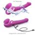 Strap-on-me - prisegamas oro bangų vibratorius - rožinis - S dydis