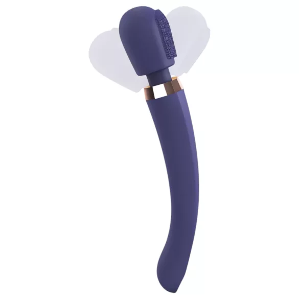 Love to Love Brush Crush - masažuojanti lazdelė vibratorius (mėlyna)